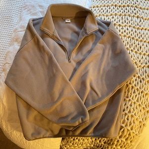 Aritzia Polar 1/4 Zip Sweater